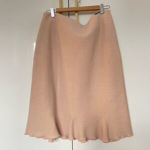 Geiger Vintage pure wool A-Line Midi Skirt sz 10-12